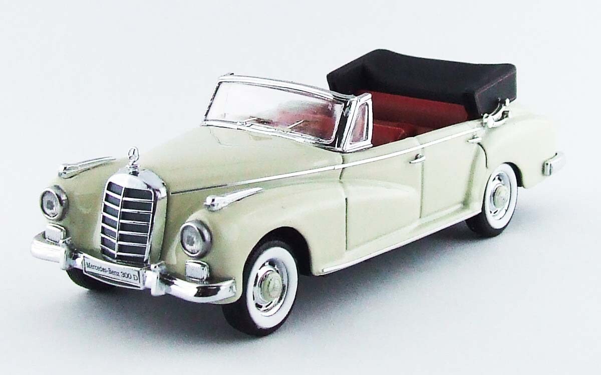 RIO MODEL RIO4459 MERCEDES 300 D - 1958 - Cabriolet - Bianco-white