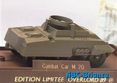 SOLIDO - COMBAT CAR M20 US (SERIE LIMITEE OVERLORD 89
