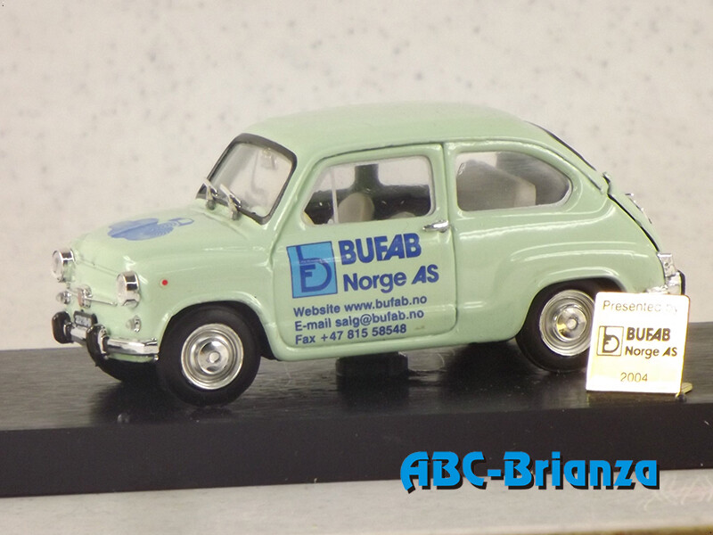 SCOTTOY BS24 FIAT 600D 1960 BUFAB NORGE AS