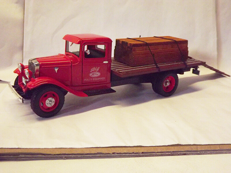 SCALE REPLICA - SCREP75304 FORD BB-157 FLAT BED TRUCK 1934