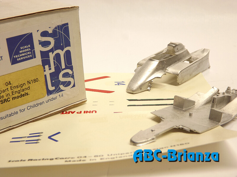SCALE RACING CARS - SRCK004 1980 UNIPART ENSIGN N180