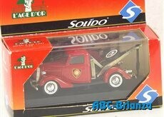 SOLIDO4432 FORD USA - V8 DEPANNEUSE - WRECKER ROAD SERVICE - FIRE ENGINE SALT LAKE CITY 1936 CARRO A