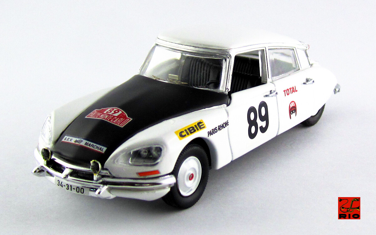 RIO MODEL RIO4508 CITROEN DS 21- Rally Monte-Carlo 1970 - Marcus-Bryde-Braein #89