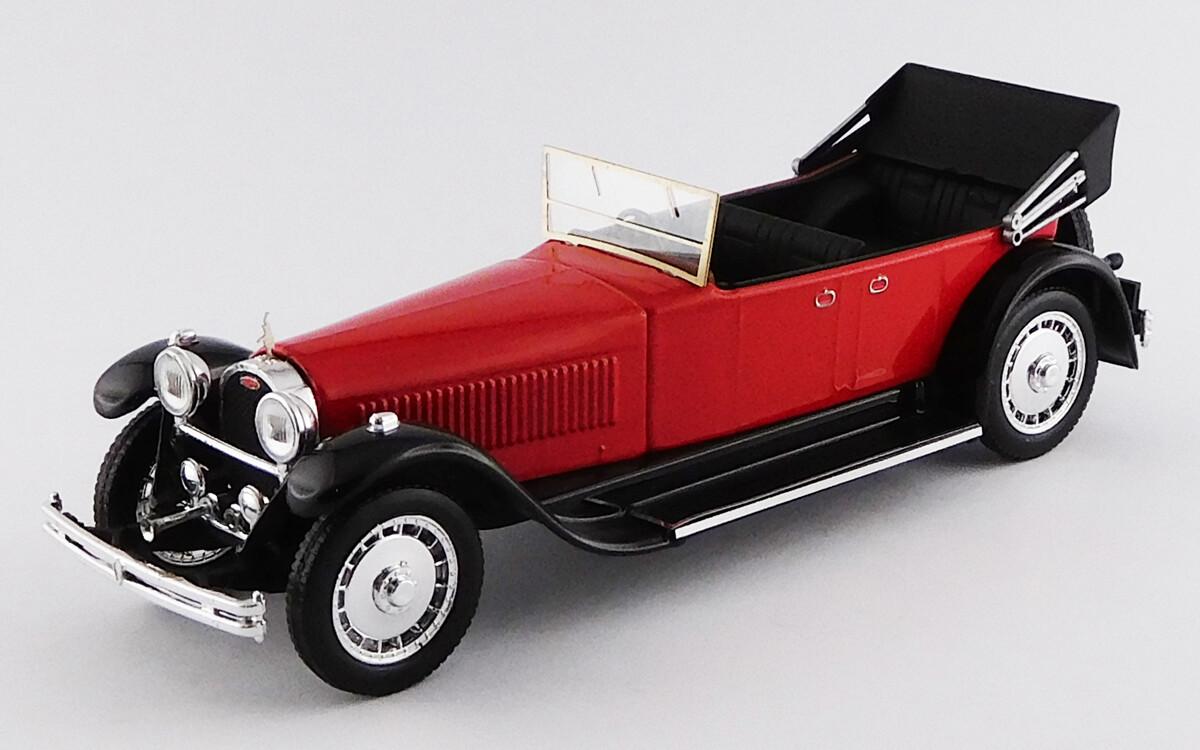 RIO MODEL RIO4523 BUGATTI 41 ROYALE - Torpedo open 1927 - Rosso/Red