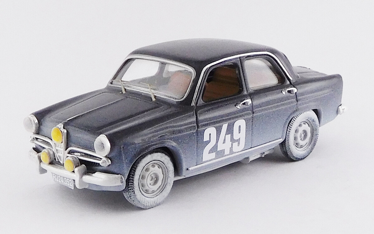 RIO MODEL RIO4536 ALFA ROMEO GIULIETTA BERLINA - Rallye de Monte-Carlo 1963 - Nielsen/Henriksen