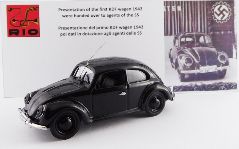 RIO MODEL RIO4568 VOLKSWAGEN - Presentation of the first kdf wagen 1942 - Were handed over to agents of the S.