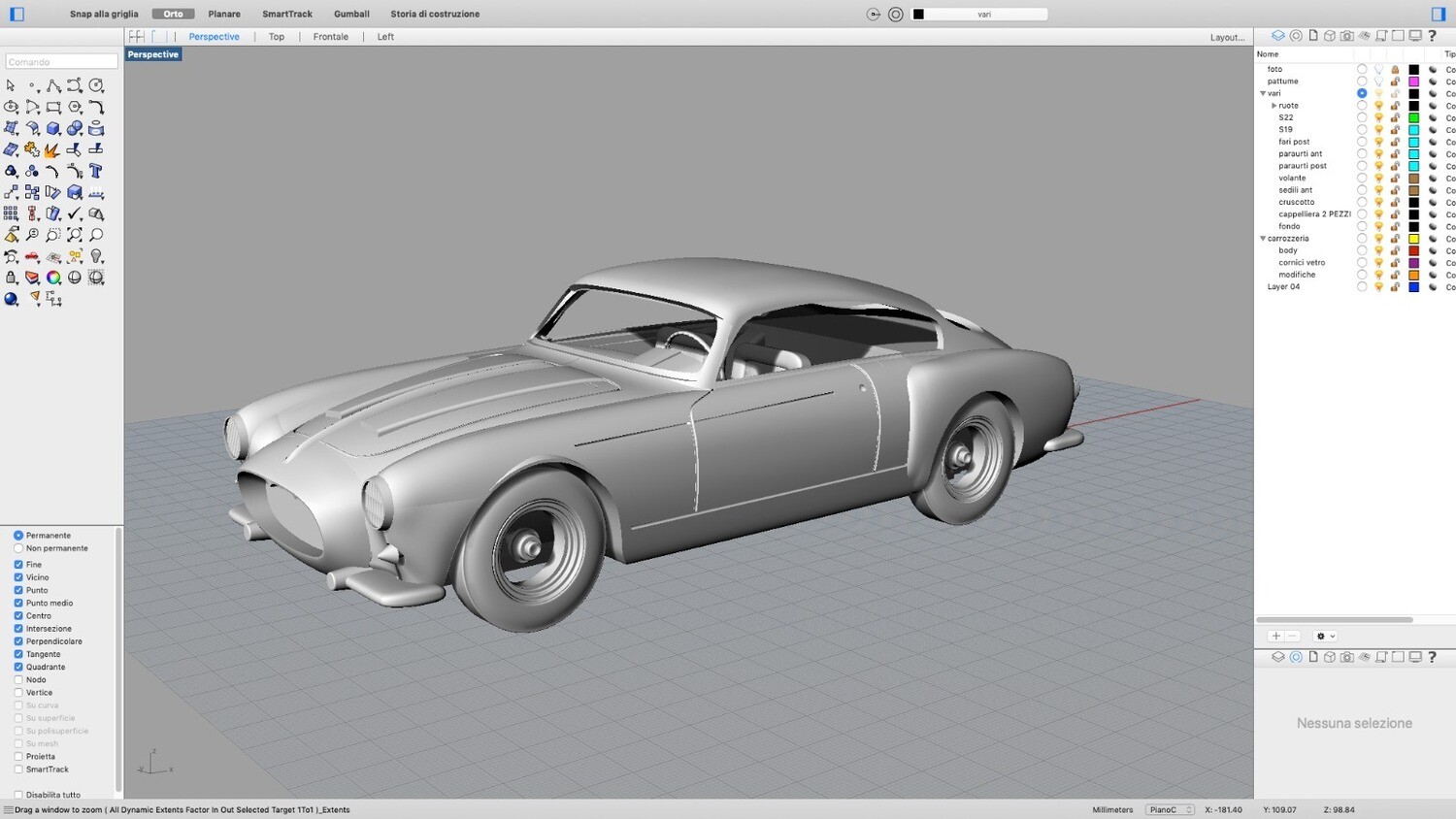 ABCK87369 - MASERATI A6G ZAGATO CH.2186
