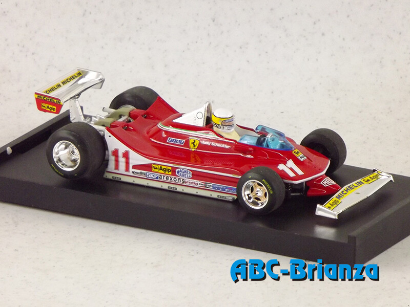 BRUMM BMR511-CH FERRARI 312 T4 GP ITALIA '79 1°SCHECKTER