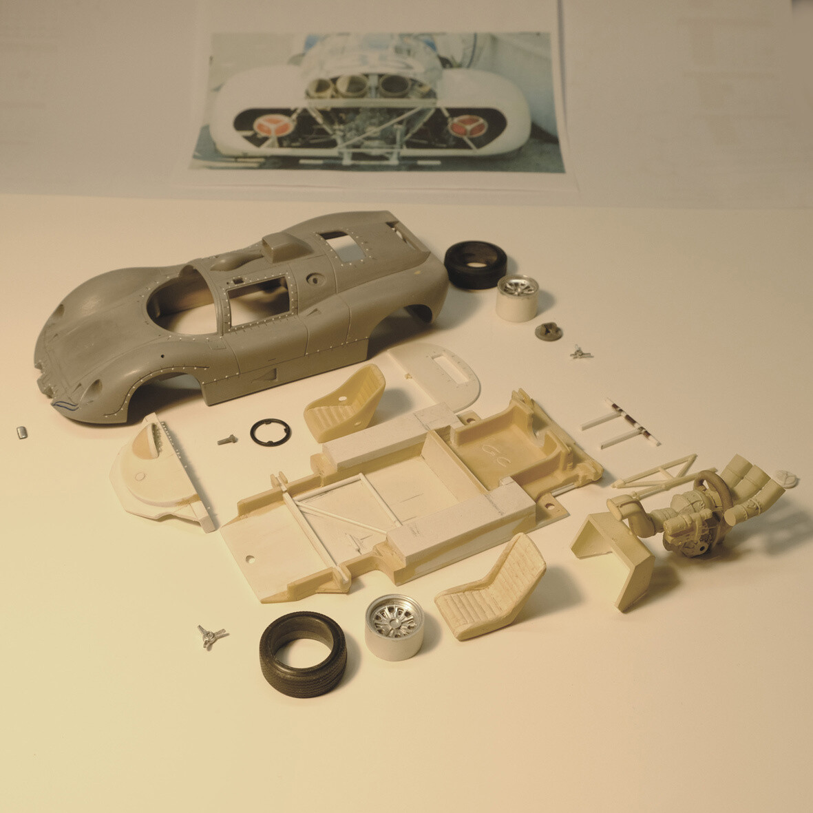 PROFIL 24 PRFK24132	Howmet TX Le Mans 1968 #22 R Heppenstal, M Reed, E Lawther -  #23 avec B Tullius, H Dibley, R Johnson & B Jennings