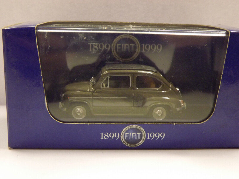 BRUMM BMR318-02 PROM. - PROMOZIONALE FIAT 600D TRASF.CHIUSA 1960 BEIGE 538 PROM FIAT 1899-1999