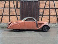 EVRAT234 Peugeot 402 Eclipse Brandone closed, original version, supposedly black color (possible beige body and black roof)