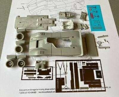MARSH MODEL MSHK309 Chaparral McLaren M12 Bridgehampton 1968. John Surtees