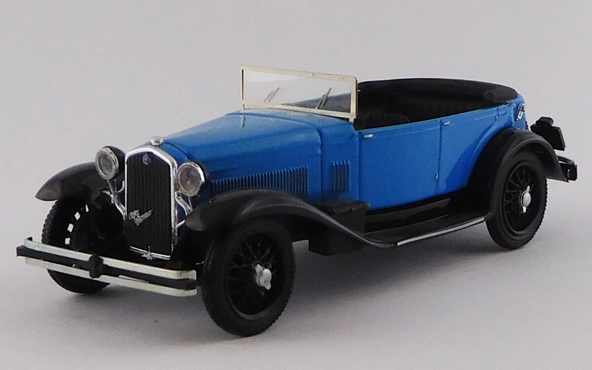RIO MODEL RIO4648 ALFA ROMEO 1750 TORPEDO - 1930 - Blu e Nero