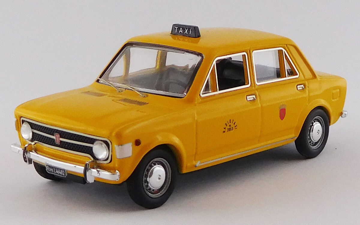 RIO MODEL RIO4649 FIAT 128 - Taxi Roma 1971