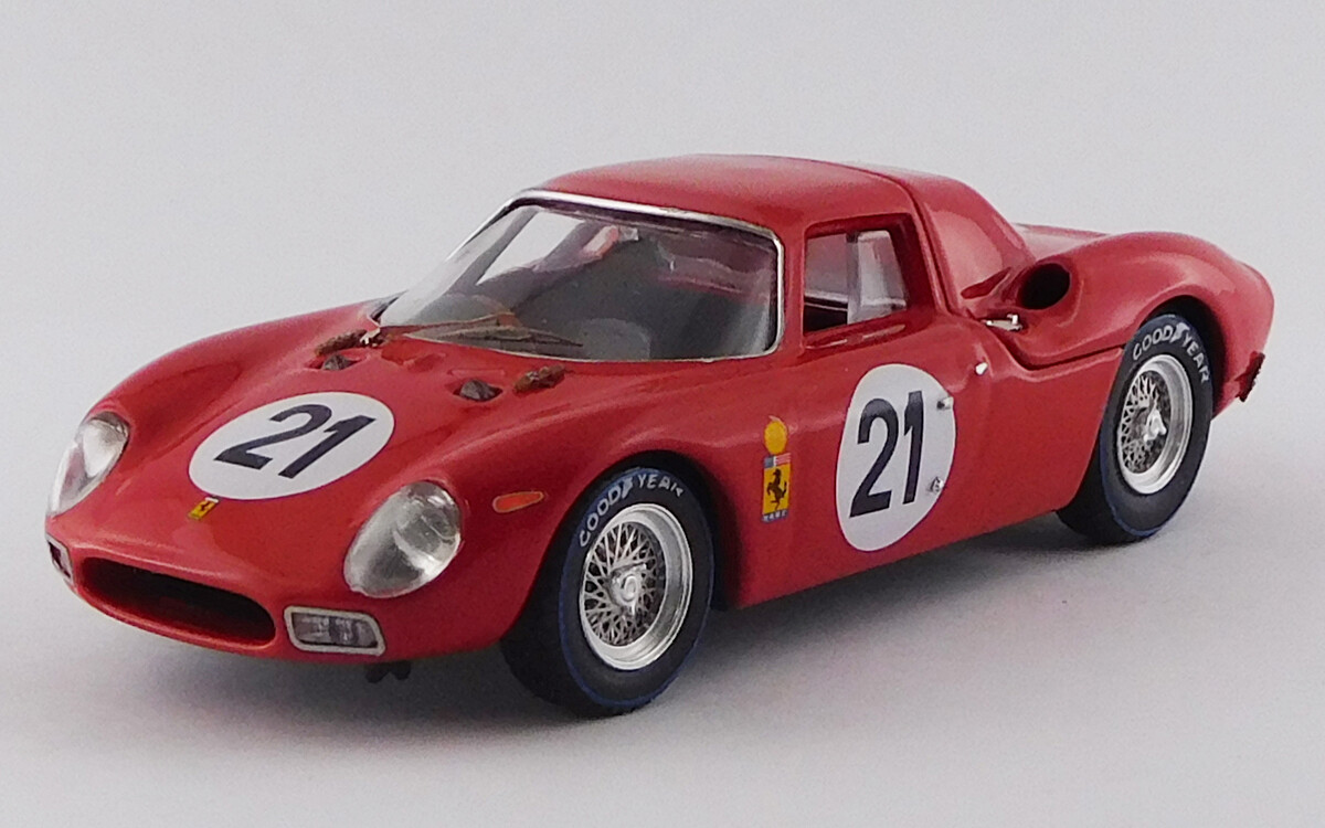BEST9173-2 FERRARI 250 LM - Le Mans 1965 - Rintd - Gregory #21  WINNER