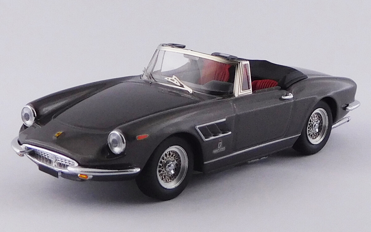 BEST9804 FERRARI 330 GTS - 1968 - Canna di fucile-Gunmetal