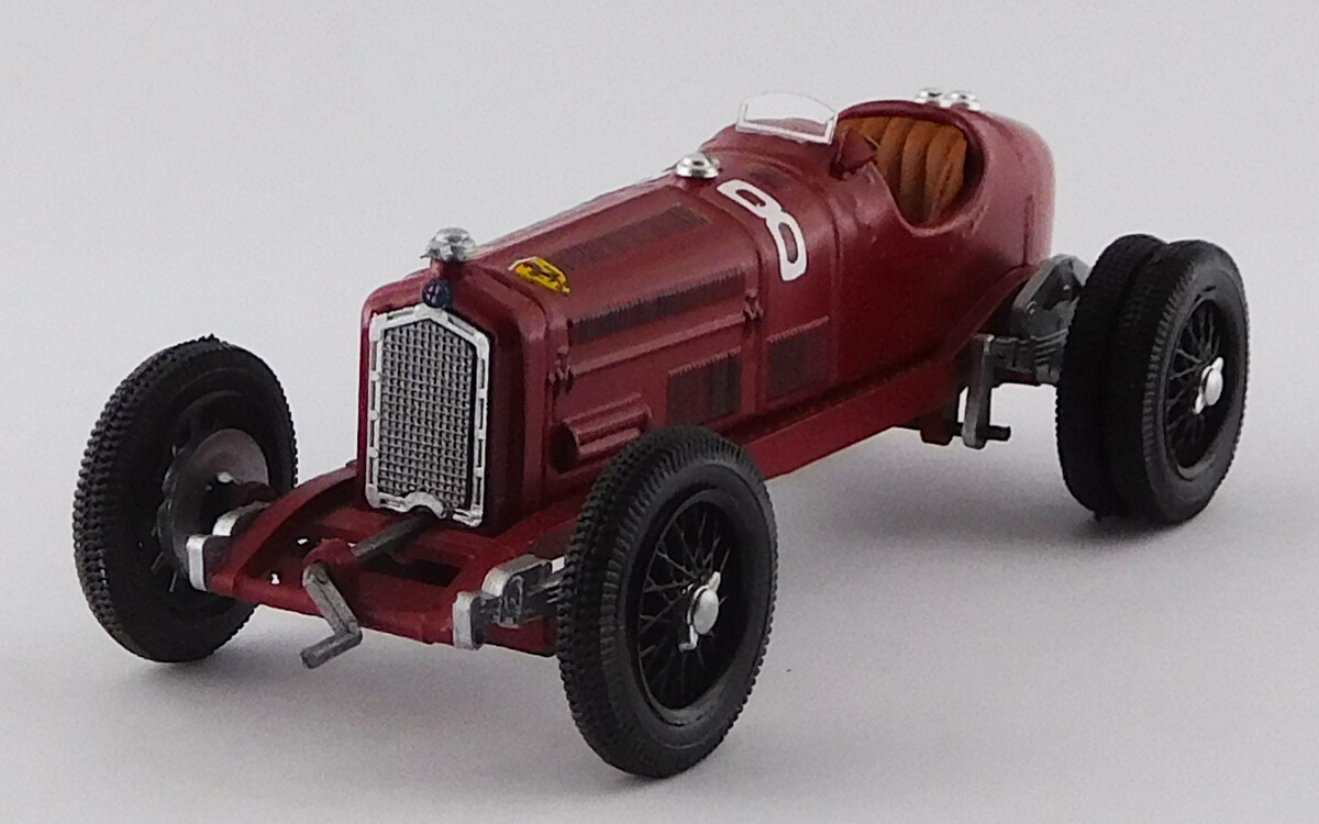 RIO MODEL RIO4658 ALFA ROMEO P3 TIPO B Parma*Poggio di Berceto 1934 Achille Varzi Ruote gemellate