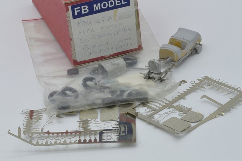 FB MODEL FBK045A ALFA ROMEO 8C 2300 LE MANS 1931 BIRKIN-HOWE # 16