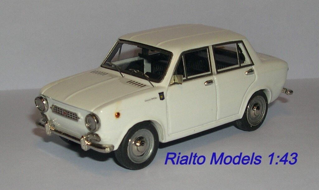 RIALTO RIAMRM038B Alfa Romeo Giulietta Ghia Study 1955 BLACK