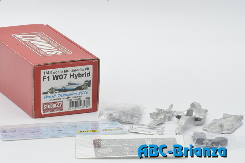 STUDIO 27  ST27FD43037 F1 W07 Hybrid World Champion (2016) 1/43
