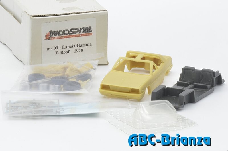 TRON KIT TRMICROSPRINTMS03  Lancia Gamma T .Roof 1978