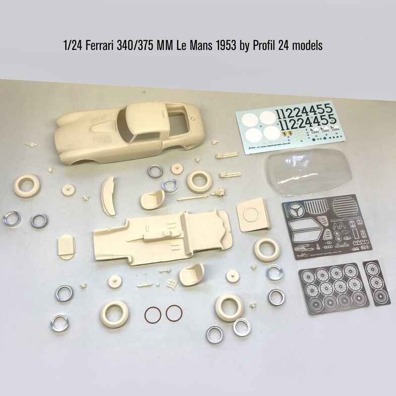 PROFIL 24 PRFK24133 Ferrari 340-375 MM Le Mans 1953 #12/14/15