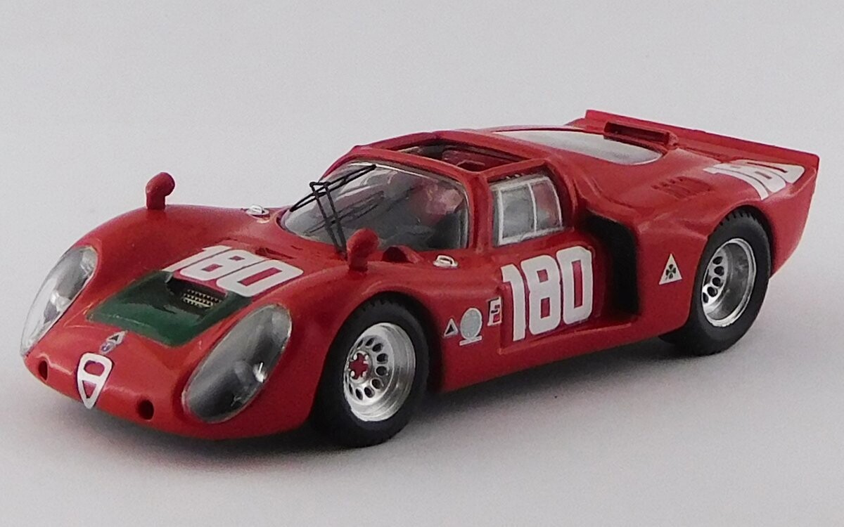 BEST9814 ALFA ROMEO 33.2 Targa Florio 1969 - Galli / Giunti