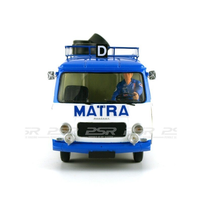 LE MANS MINIATURES LM132090M PEUGEOT J7 - TEAM MATRA SPORT 1968-1969 (static version – resin chassis BOTTOM