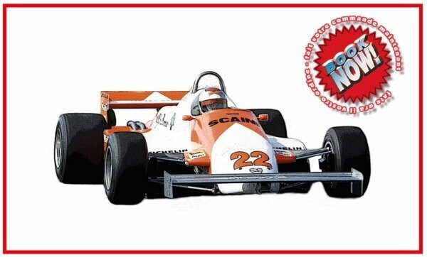 TAMEO SLK132	ALFA ROMEO 179C G.P. LAS VEGAS 1981 Bruno Giacomelli (3rd) - Mario Andretti