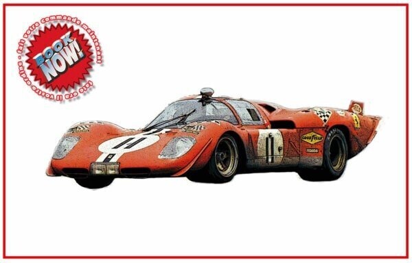 TAMEO TMKMTG007 FERRARI 512 S 24H LE MANS 1970 N.A.R.T -SAM POSEY- RONNIE BUCKNUM #11