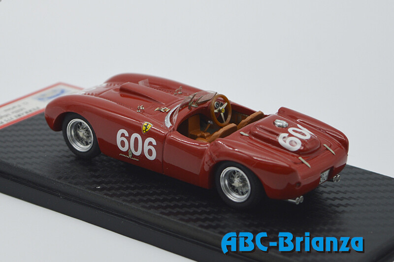 ALFA MODEL  AM43F113  Ferrari 375 Plus Spyder Pininfarina #0386M  Mille Miglia 1954 #606 – G.Farina – L.Parenti BACK