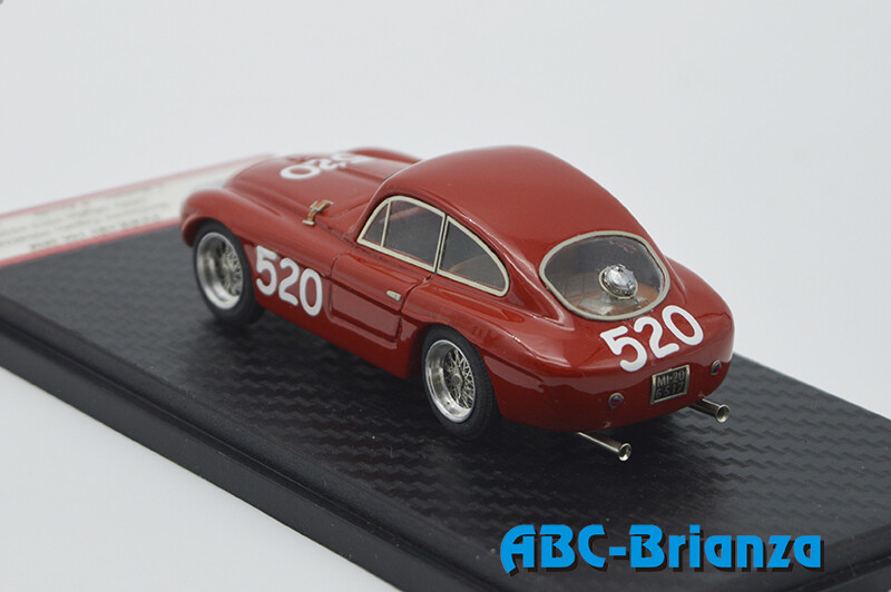 ALFA MODEL AM43F159 Ferrari 166 MM Berlinetta Zagato #0046M Mille Miglia 1953 #520 – Luigi Bosisio- Pierluigi Ercole ALFA MODEL AM43F159 Ferrari 166 MM Berlinetta Zagato #0046M Mille Miglia 1953 #520 – Luigi Bosisio- Pierluigi Ercole