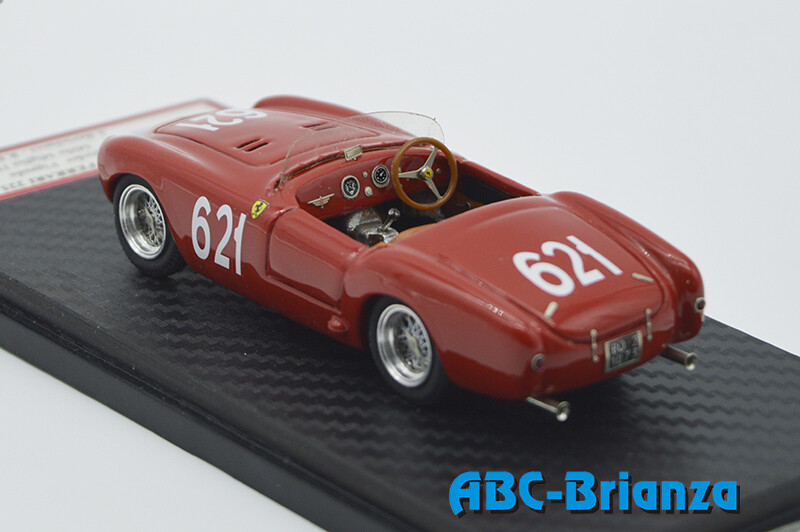 ALFA MODEL AM43F153 Ferrari 225 S Spyder Vignale #0154ED Mille Miglia 1953 #621 A.Bertolucci – R.Bertolucci ALFA MODEL AM43F153 Ferrari 225 S Spyder Vignale #0154ED Mille Miglia 1953 #621 A.Bertolucci – R.Bertolucci
