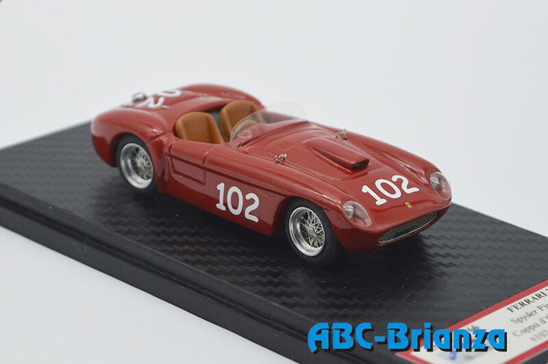 ALFA MODEL 43 AM43F166  Ferrari  250 Monza Spyder Pininfarina #0432M Coppa delle Dolomiti 1954 #102– Luigi Piotti
