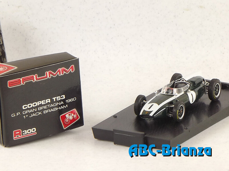 BRUMM BMR300 COOPER T53 GP.GRAN BRETAGNA 1960 BRABHAM
