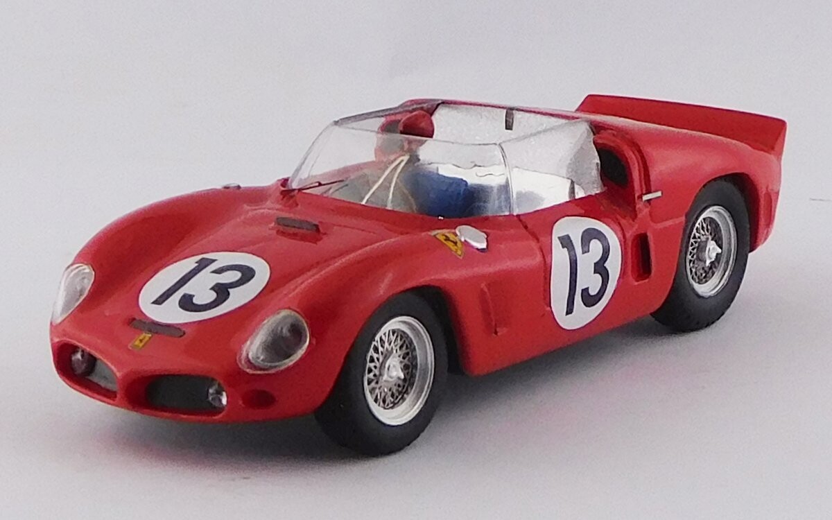 ART MODEL ART431 FERRARI 246 DINO SP - Test in Modena Circuit 1961 before Le Mans - Ginther #13 - #0790 - Resin