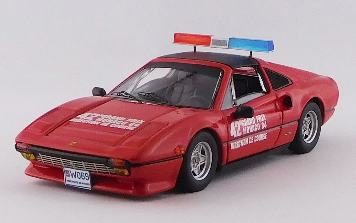 BEST9817 FERRARI 308 GTS - G.P. Monaco 1984 - Pace car