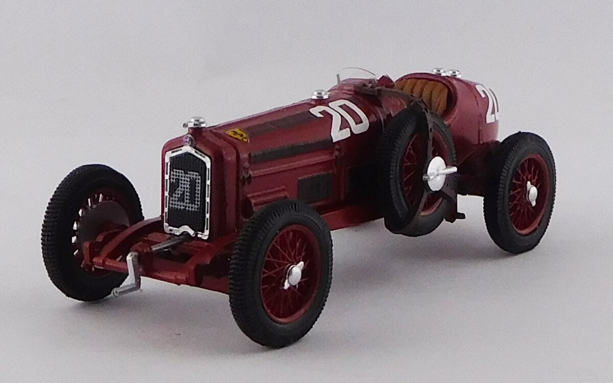 RIO MODEL RIO4256-2 ALFA ROMEO P3  TIPO B Targa Florio 1935- Marchese Antonio Tonino Brivio #20 - WINNER