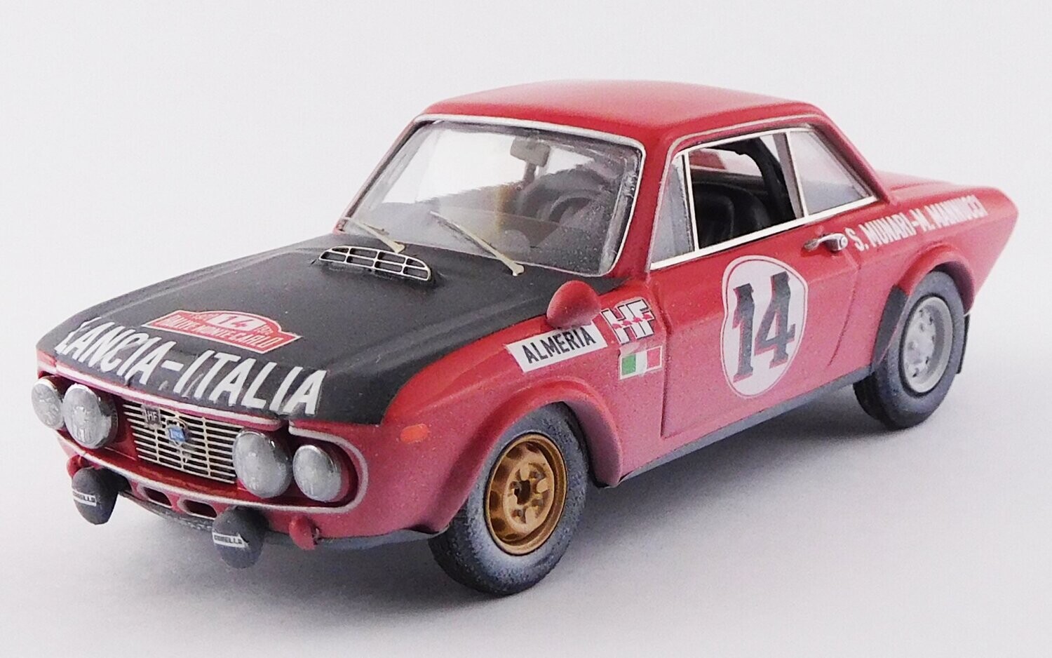 BEST9748 LANCIA FULVIA COUPE' 1.6 HF - Rallye Monte Carlo 1972 - Munari-/ Mannuacci -#14 R.R. WINNER