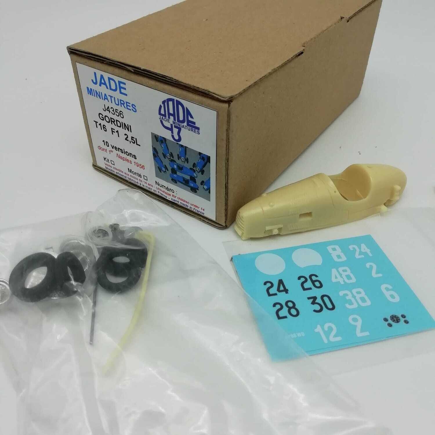 JADE JADK43056 GORDINI T16 F1 2,5L - 10 VERSIONI
