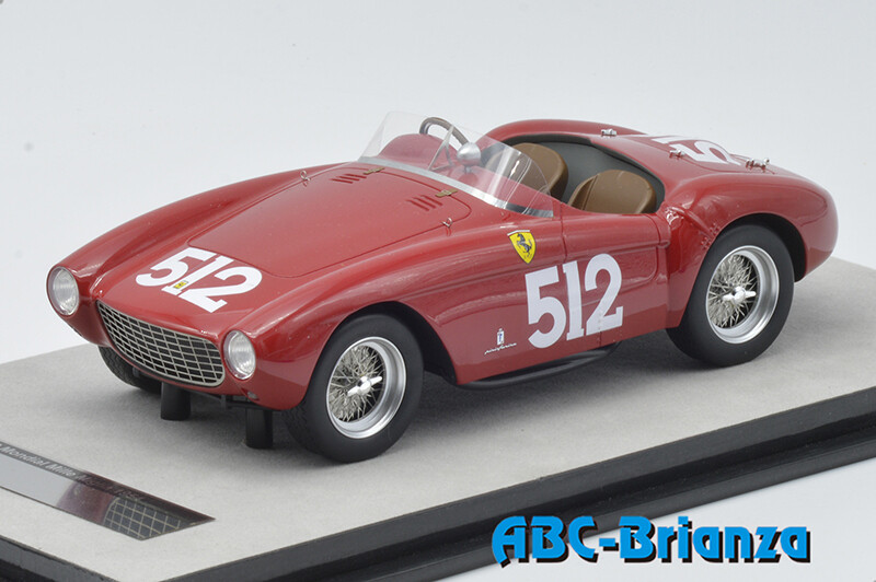 TECNOMODEL TM18-142C FERRARI 500 MONDIAL MM 1954 N.512 STERZI-ROSS TM18-142C