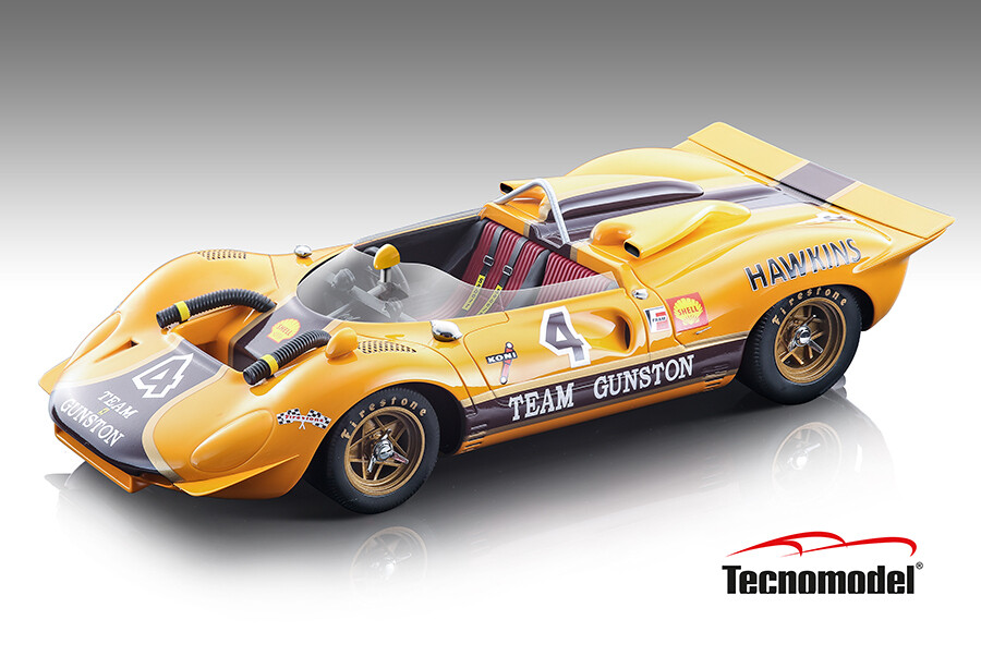 TECNOMODEL TM18-251C Ferrari 350 P4 Can Am, Roy Hesketh 3 Hours 1968 Winner Driver: P. Hawkins #4 (TM18-251C )