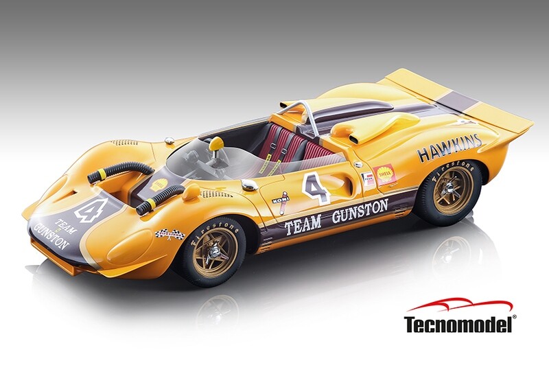 TECNOMODEL TM18-251C Ferrari 350 P4 Can Am, Roy Hesketh 3 Hours 1968 Winner Driver: P. Hawkins #4 (TM18-251C )