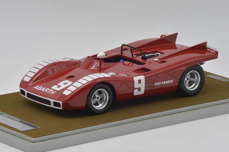 TECNOMODEL TM18-059D ABARTH 2000SP 1970 MUGELLO #9 VACCARELLA