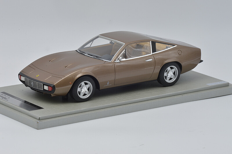 TECNOMODEL TM18-92D FERRARI 365 GTC/4 1971 METALLIC BRONZE