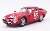BEST9067-2 ALFA ROMEO TZ 1 Targa Florio 1964 Bussinello- Todaro #58