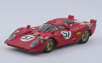 BEST9290-2 FERRARI 312 P COUPE' - 24 Hours Le Mans 1970 - Adamowicz - Parsons #57