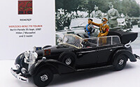 RIO MODEL RIO4676-P MERCEDES-BENZ 770 TOURER Berlin Parade 25-Sept.-1937 Hitler-Mussolini and 2 nazist