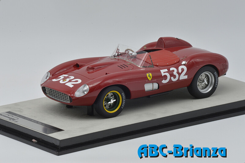 TECNOMODEL TM18-210C Ferrari 335 S Mille Miglia 1957 car n.532 2nd Place Driver Wolfang Von Trips