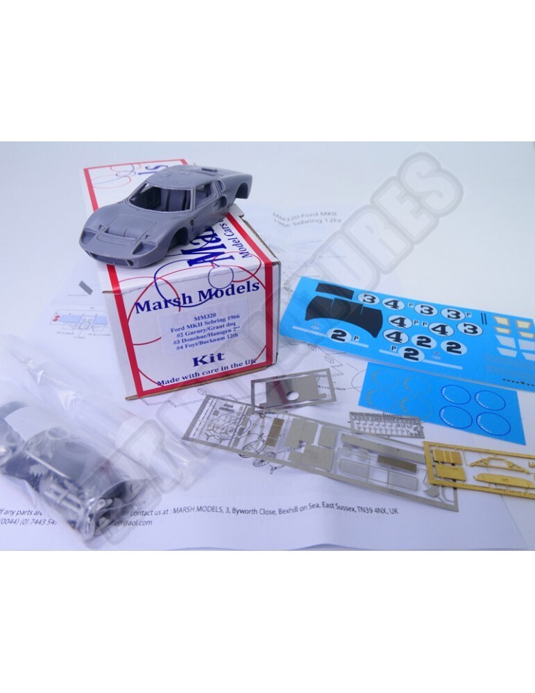 MARSH MODEL MSHK320 Ford MKII Sebring 66